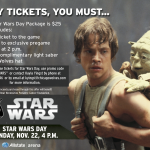 Luke and Yoda Flyer